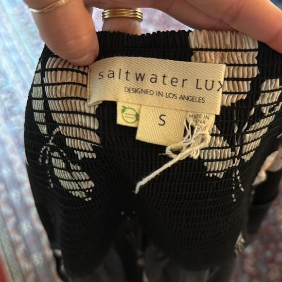 Saltwater Luxe - Flower Power Midi Dress - Size Small - Picture 9 of 9